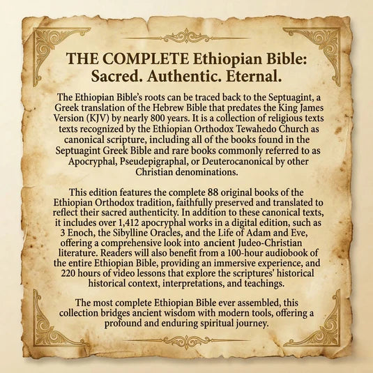 Risen Faith™️ Complete Ethiopian Bible
